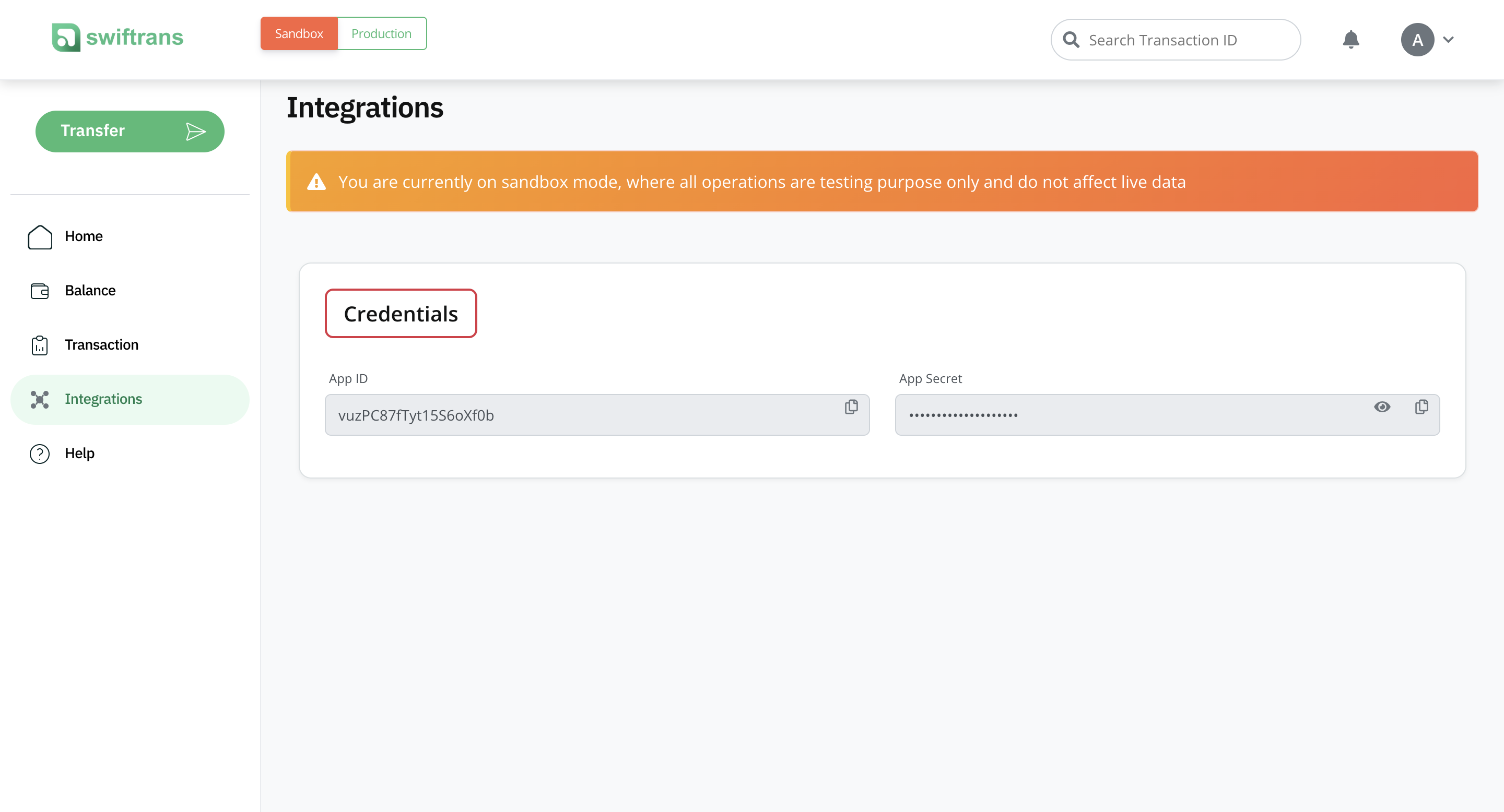 Swiftrans Integrations
